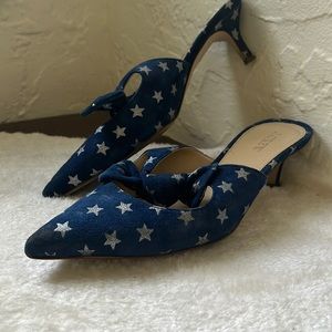 Velvet Kitten Heel
